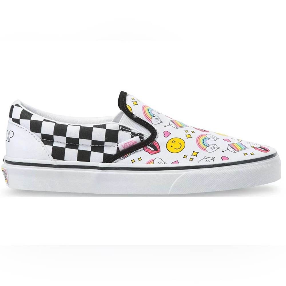 Vans Flour Shop Icon Checker Board Slip on‎ shoes Size 6.5 Women’s NWOB - Picture 6 of 12